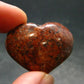Natural Rosophia Feldspar Heart From Rocky Mountains - 1.1" - 18.24 Grams