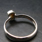 Green Herderite Silver Ring From Brazil - 1.84 Grams - Size 8