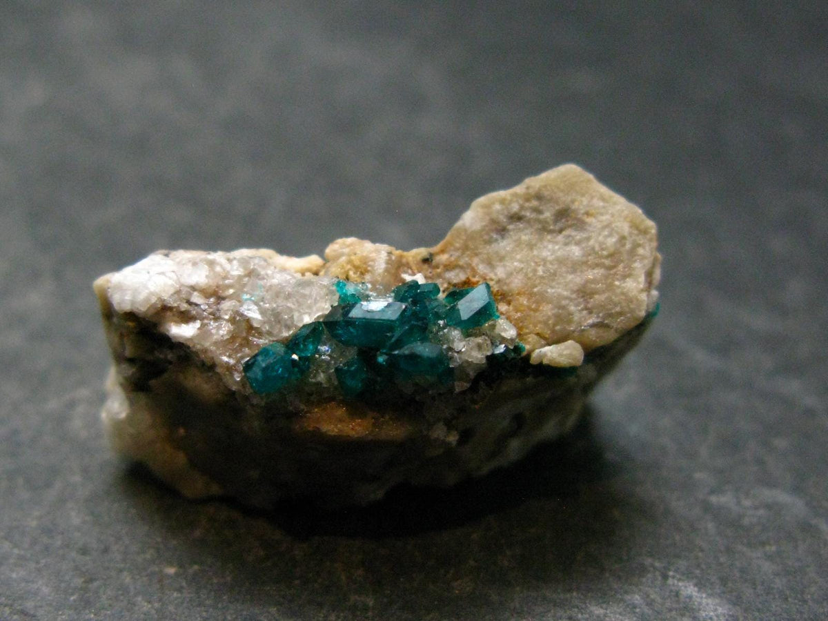 Very Nice Dioptase Cluster from Congo - 1.0" - 5.22 Grams