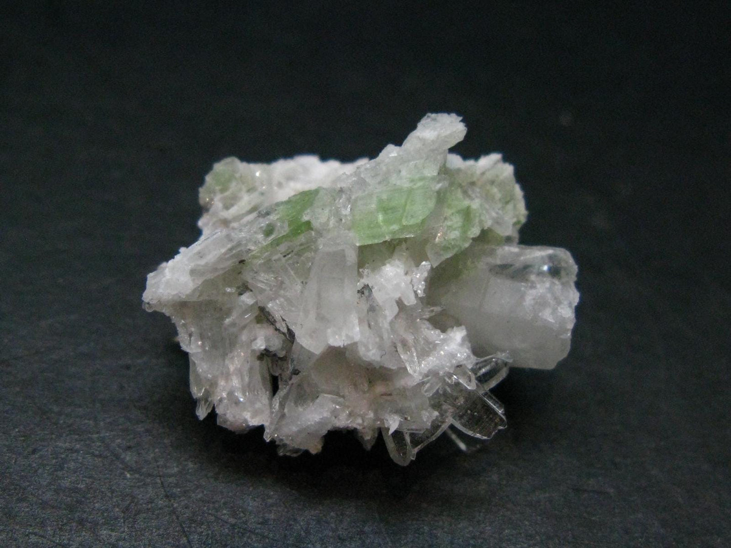 Rare Gem Augelite and Quartz Cluster from Peru - 1.1"