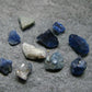 Nice Lot of 10 Benitoite Crystals From California USA - 2.89 Carats