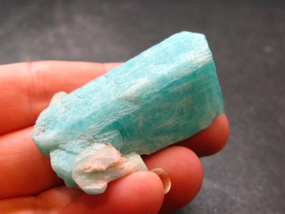 Huge Amazonite Microcline Crystal From Colorado - 1.9"