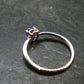 Tanzanite (Zoisite) Sterling Silver Ring - 1.04 Grams - Size 6