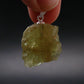 Rare Titanite Sphene Crystal Silver Pendant From Tanzania - 1.1" - 5.31 Grams