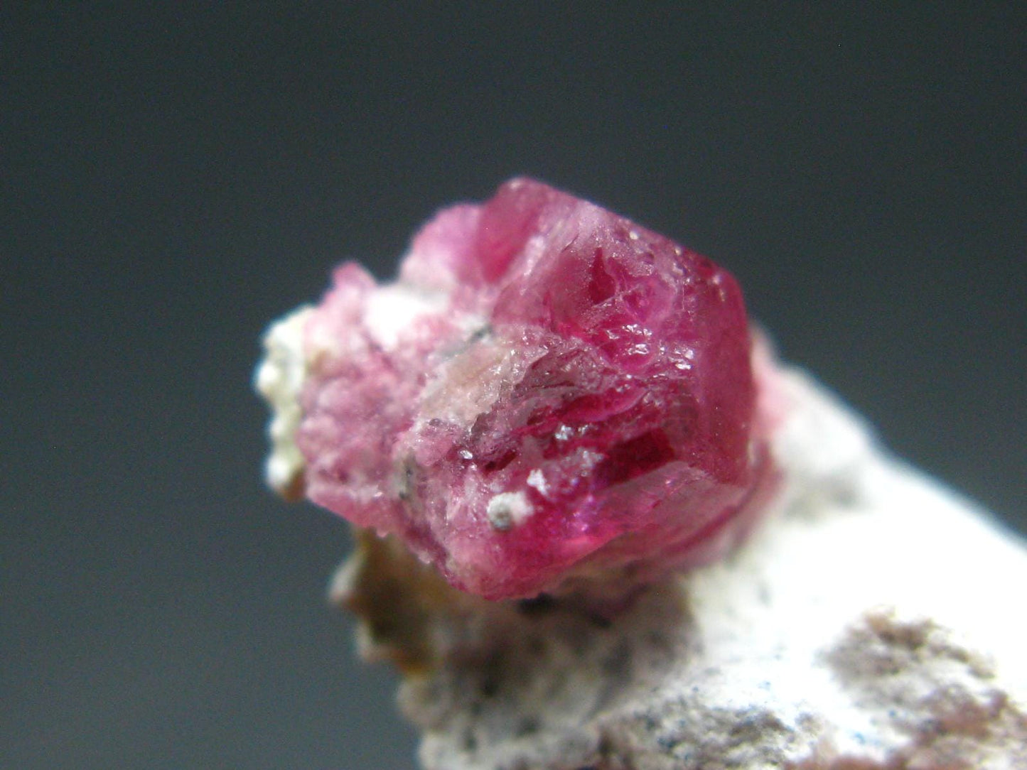 Rare Gem Bixbite Red Emerald Beryl Cluster From Utah USA - 1.2" - 4.75 Grams