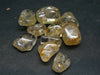 Lot of 10 Perfect Golden Scapolite Tumbled Stones from India 145.4 Carats