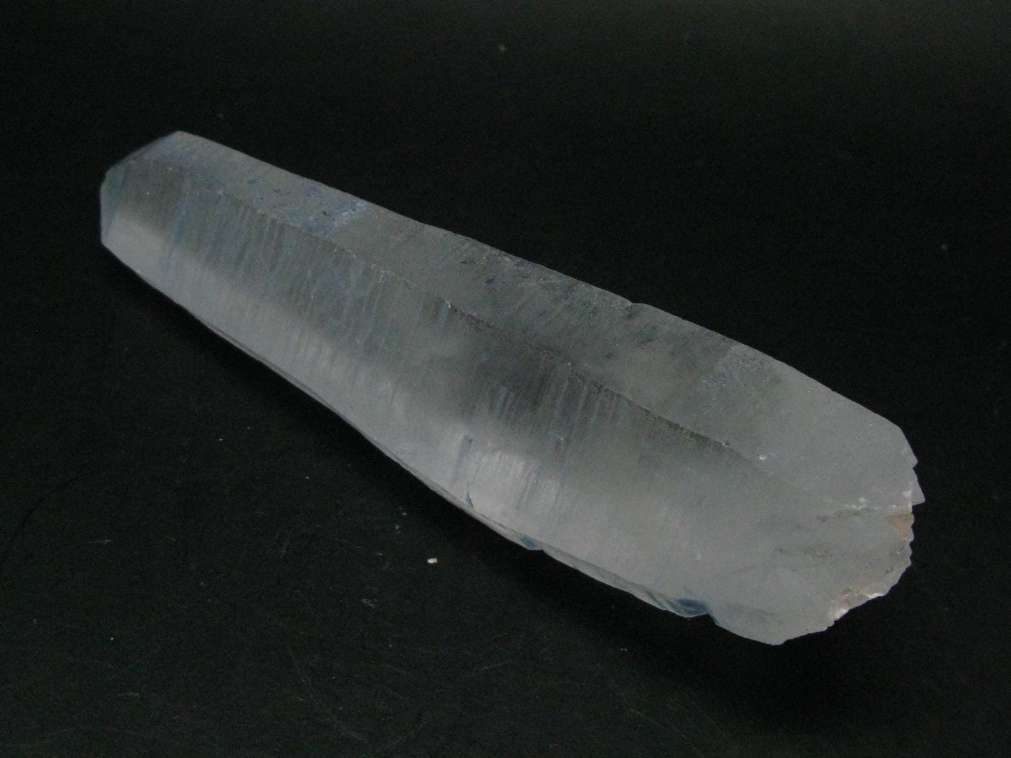 Dumortierite In Quartz Crystal From Brazil - 5.8" - 200.22 Grams