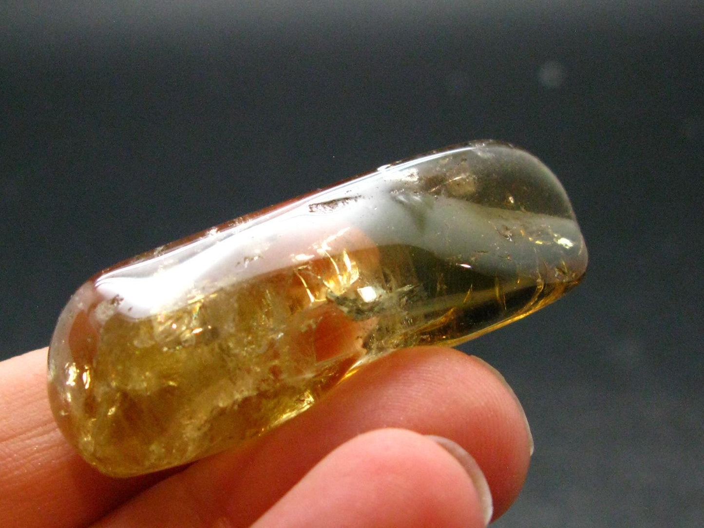 Stunning Natural Unheated Citrine Crystal from Zambia - 13.91 Grams - 1.8"