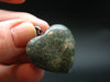 Rare Stonehenge Bluestone SS Heart Pendant From Wales UK - 1.2" - 8.81 Grams