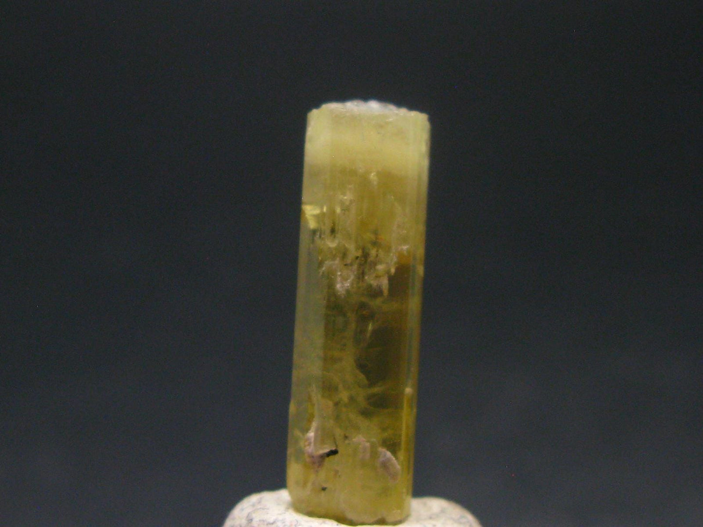 Gem Heliodor Golden Beryl Crystal From Tajikistan - 1.57 Grams - 0.8"