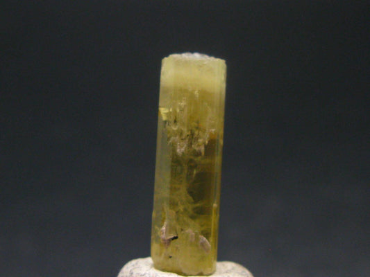 Gem Heliodor Golden Beryl Crystal From Tajikistan - 1.57 Grams - 0.8"