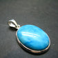 Turquoise Silver Pendant - 1.4" - 5.74 Grams