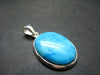 Turquoise Silver Pendant - 1.4" - 5.74 Grams