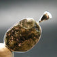 Phenakite Phenacite Crystal Silver Pendant From Brazil - 1.1" - 3.18 Grams