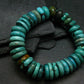 Turquoise Genuine Untreated Bracelet ~ 8 Inches ~ 18mm Rondelle Beads