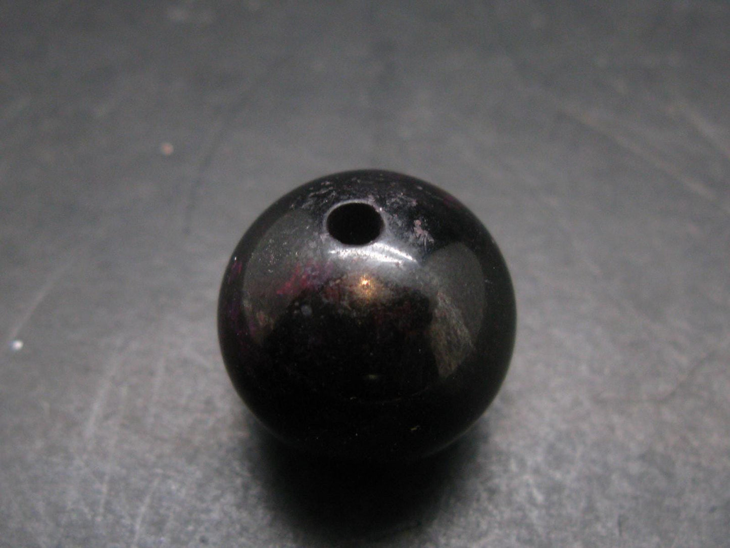 Sugilite Polished Bead From South Africa - 0.8" - 14.82 Grams