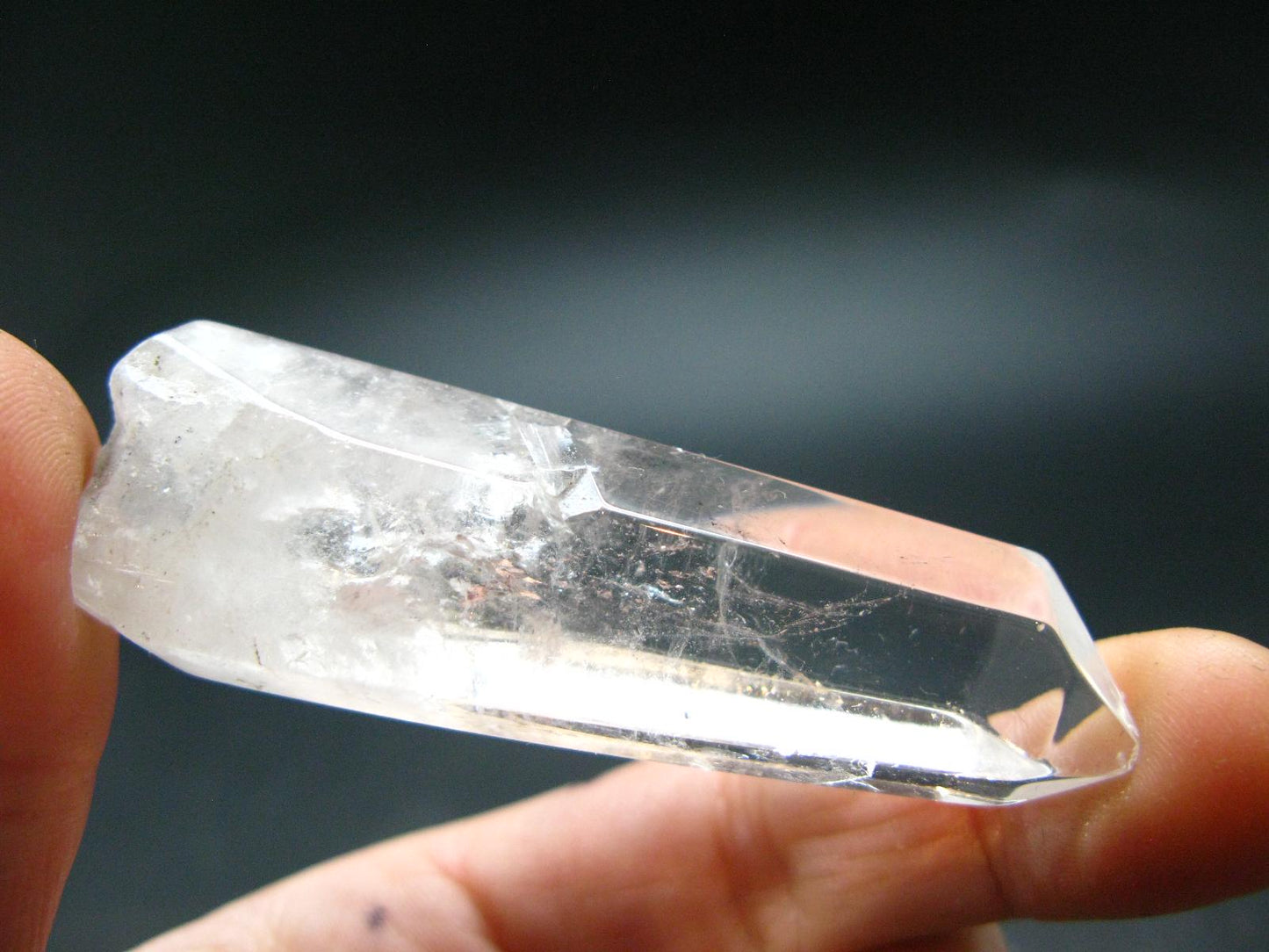 Nice Polished Tibetan Black Quartz Crystal from Tibet - 2.5" - 27.82 Grams