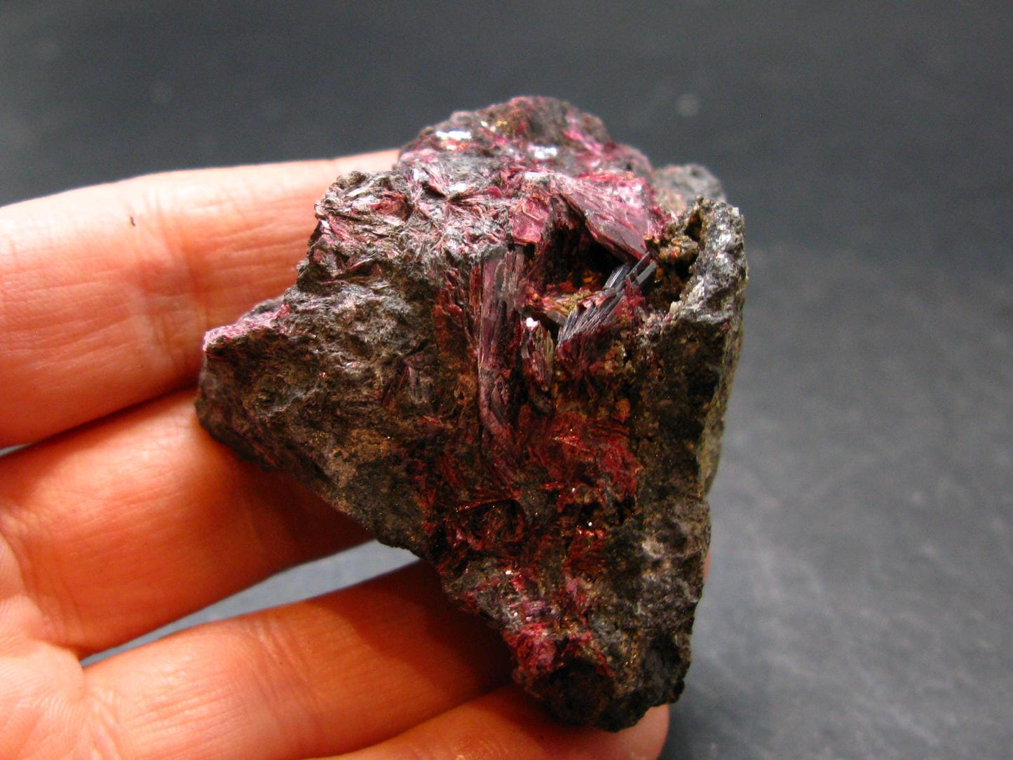 Fine Erythrite Cluster From Morocco - 1.7" - 59.45 Grams