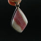 Pink Tourmaline In Quartz Crystal Silver Pendant from Brazil- 1.5" - 6.0 Grams