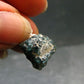 Extremely Rare Rough Grandidierite Silver Pendant From Madagascar - 0.8" - 1.94 Grams