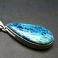 Shattuckite Silver Pendant from Namibia - 1.7" - 7.58 Grams