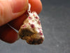 Rare Kakortokite Silver Pendant From Greenland - 4.81 Grams - 1.1"