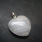 Very Rare SS Cryolite Heart Pendant From Greenland - 1.0" - 4.22 Grams