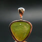 Rare Titanite Sphene Crystal Silver Pendant From Tanzania - 0.9" - 3.29 Grams