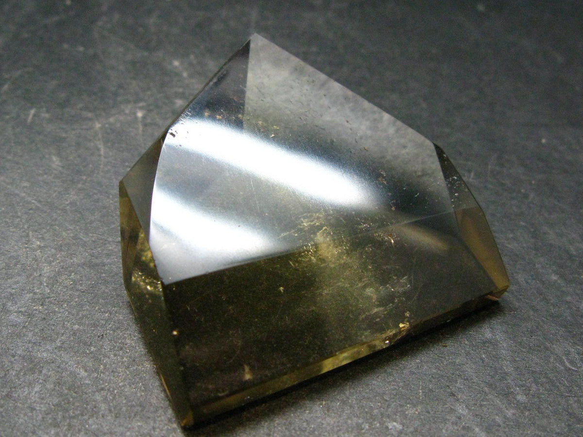 Nice Untreated Unheated Citrine Polished Stone from Zambia - 41.39 Grams - 1.9"
