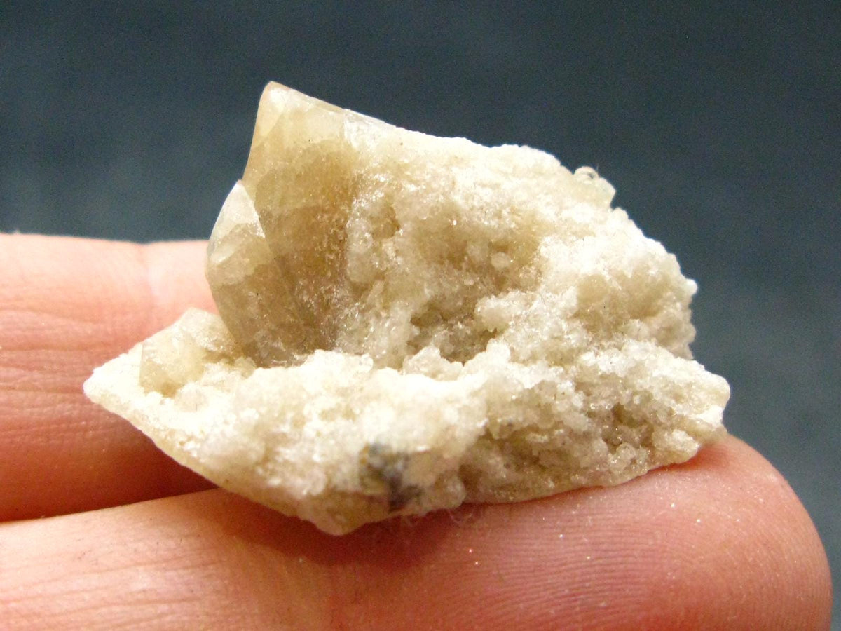 Rare Herderite on Feldspar Cluster from Brazil - 5.0 Grams - 1.1"