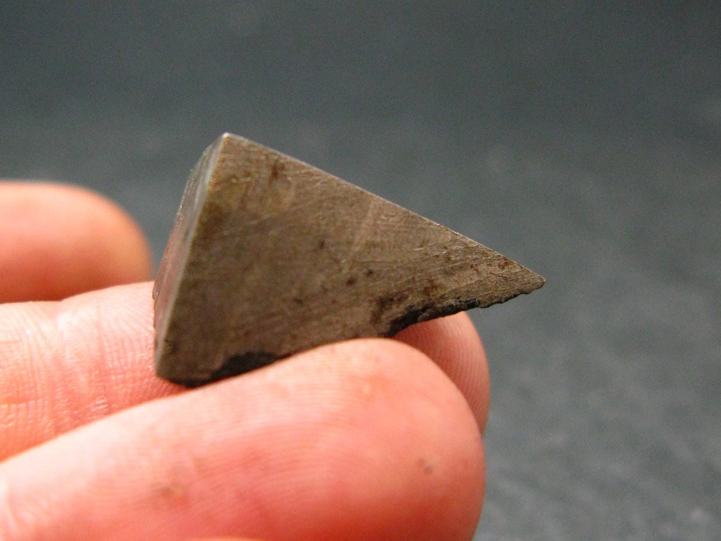 Large Gibeon Meteorite From Namibia - 0.8" - 6.93 Grams