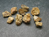 Rare Lot of 10 Monazite Crystals From Brazil - 7.20 Grams
