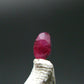 Beautiful Rare Gem Bixbite Red Beryl Emerald Cut Stone From Utah USA - 0.15 Carats - 4.1x3.1mm