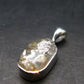 Gray Herderite Silver Pendant from Africa - 0.7" - 1.21 Grams