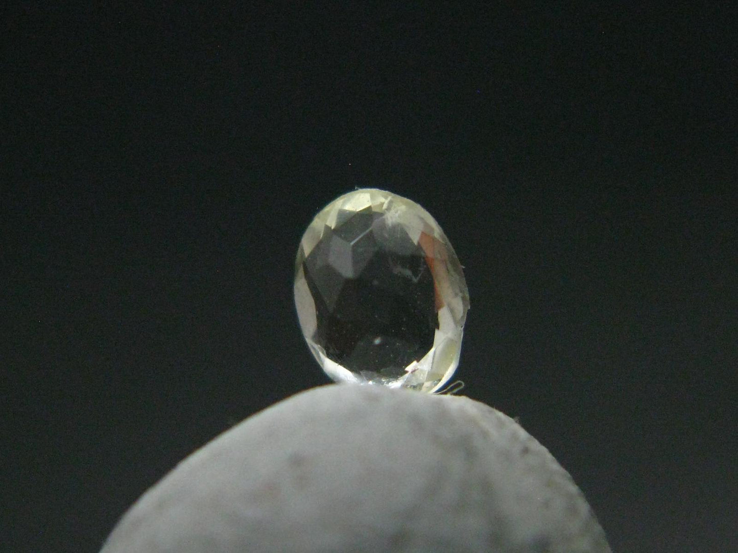 Rhodizite Rhodozite Cut Gem From Madagascar - 0.25 Carats