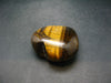 Tiger Eye Heart From Brazil - 2.0"