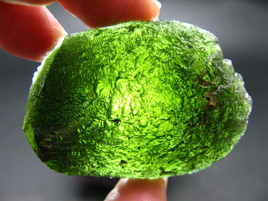 HUGE Moldavite Tektite From Czech Republic - 2.2" - 234.80 Carats 46.96 Grams