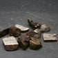 Lot of 10 Gibeon Meteorite Pieces From Namibia - 22.26 Grams