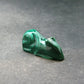 Malachite Rabbit Carving From Congo - 1.1"