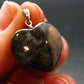 Rare Eclogite Heart Pendant From Norway - 1.0" - 4.07 Grams