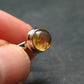 Fabulous Untreated Faceted Gem Imperial Topaz 925 Silver Ring from Brazil - Size 9 - 3.13 Grams