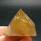 Citrine Unheated Polished Pyramid From Brazil - 1.4" - 41.53 Grams