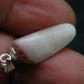 Rare Pink Tugtupite Sterling Silver Pendant From Greenland - 0.8" - 1.53 Grams