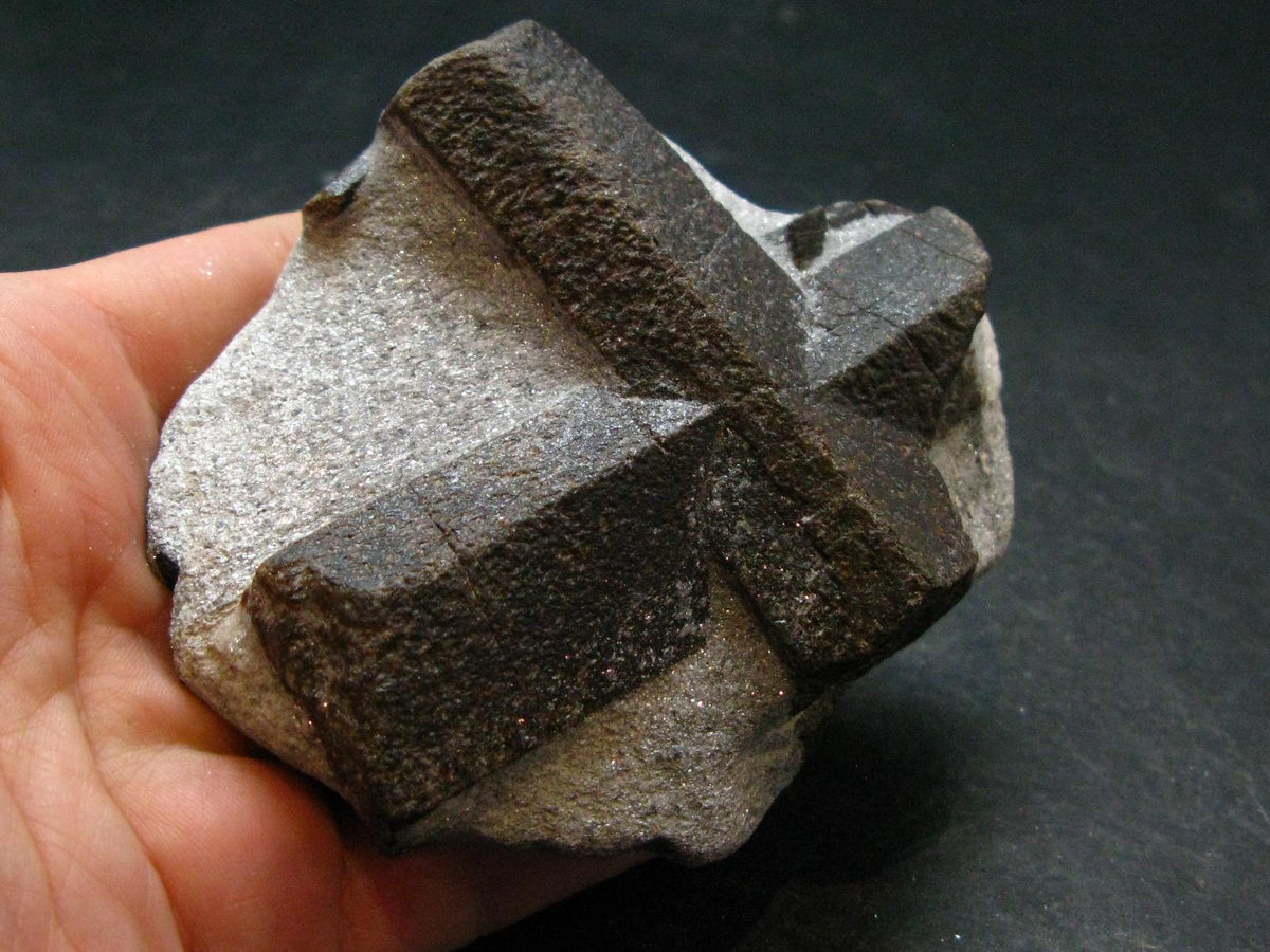 A Perfect Staurolite Crystal from Russia - 3.1" - 207.66 Grams