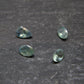 Lot of 4 Alexandrite Chrysoberyl Cut Facetted Gems From Russia - 0.75 Carats Combined