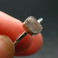 Gem Green Kornerupine Silver Ring From Tanzania - 1.92 Grams - size 8