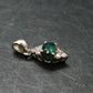 Emerald Silver Pendant From Colombia - 0.51 Grams