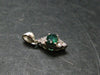 Emerald Silver Pendant From Colombia - 0.51 Grams