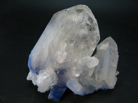 Dumortierite In Quartz Inclusion Cluster From Brazil - 3.5" - 294 Grams