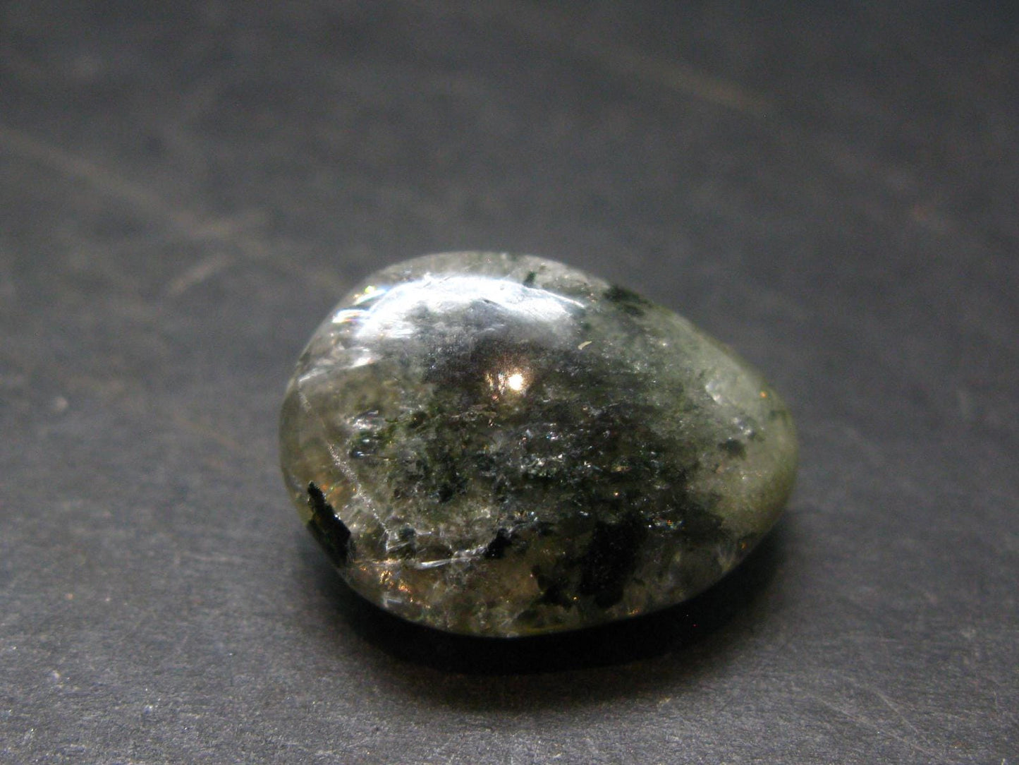 Gem Phenakite Phenacite Tumbled Stone From Russia - 29.25 Carats - 0.8"